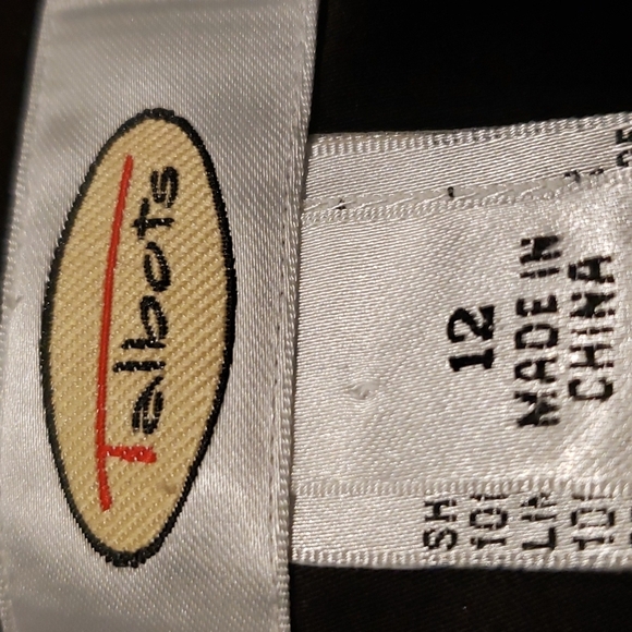 VINTAGE TALBOTS WOOL SKIRT SZ 12 - Picture 3 of 16